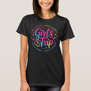 Camiseta Viaje de chicas: grandes risas, grandes recuerdos