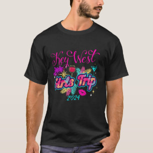 Camiseta Viaje de chicas Key West 2024 Beach Womens Weekend