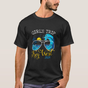 Camiseta Viaje de chicas Key West 2024 Beach Womens Weekend