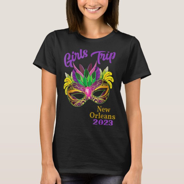 Camiseta Viaje de chicas Mardi Gras 2023 Shrove Martes 2023 (Anverso)