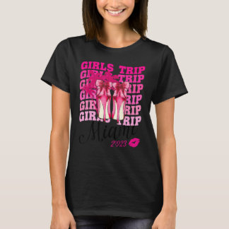 Camiseta Viaje De chicas Miami 2023 Para Fin De Semana De L