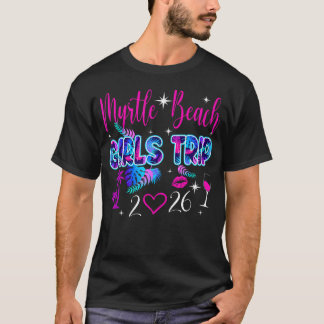 Camiseta Viaje de Chicas Myrtle Beach 2026 Verano Playa
