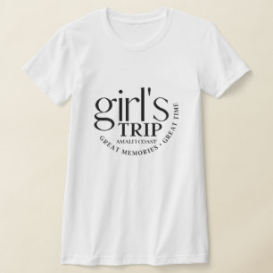 Camiseta Viaje de Chicas Personalizado Grandes Recuerdos Gr