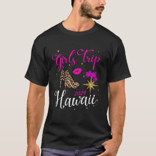 Camiseta Viaje de chicas por Hawaii Aloha 2024 Beach Womens