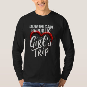 Camiseta Viaje de Chicas República Dominicana 2025 Cumpleañ