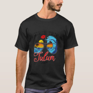 Camiseta Viaje de chicas Tulum 2024 Beach Womens Weekend Bi