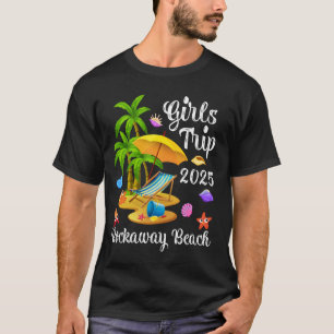 Camiseta Viaje de chicas vacaciones de verano 2025 Rockaway