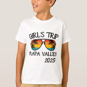 Camiseta Viaje de chicas Valle de Napa 2025 Vacaciones de v