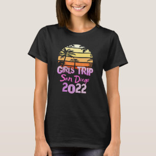 Camiseta Viaje de chicas Vintage San Diego 2022 Spring Brea