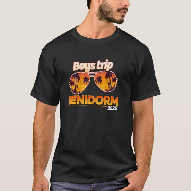 CAMISETA VIAJE DE CHICOS BENIDORM 2025 (Anverso)