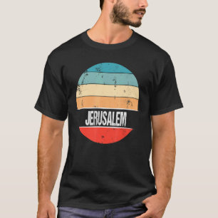 Camiseta Viaje de ciudad de Jerusalén-Israel