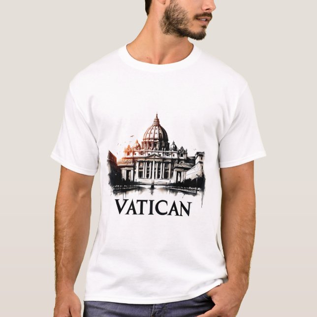 Camiseta Viaje de Ciudad del Vaticano (Anverso)