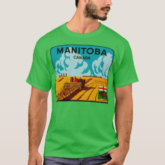 Camiseta Viaje de cosecha de manitoba Canadá