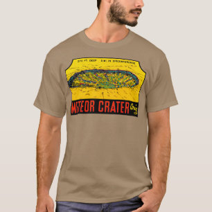 Camiseta Viaje de cosecha de metal Crater Arizona