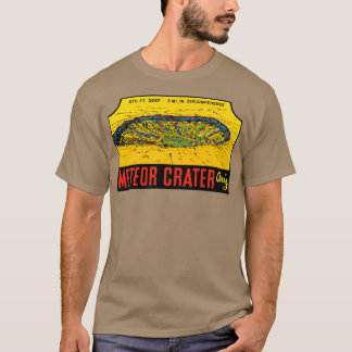 Camiseta Viaje de cosecha de metal Crater Arizona
