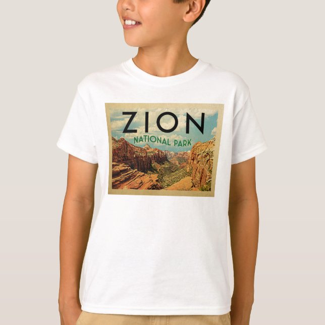 Camiseta Viaje de cosecha del Parque Nacional Zion (Anverso)
