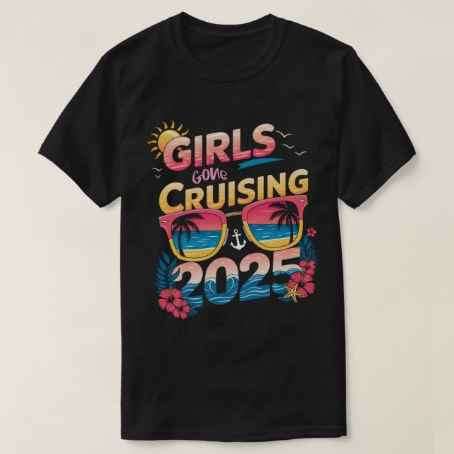 Camiseta Viaje de crucero 2025 para crucero divertida mejor (Diseño del anverso)