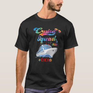 Camiseta Viaje de crucero de la familia Tie Dye Trap 2023 O
