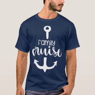 Camiseta Viaje de crucero familiar en barco Anchor niños ad