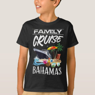 Camiseta Viaje de crucero familiar por las Bahamas