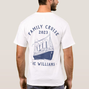 Camiseta Viaje de crucero para vacaciones familiares person