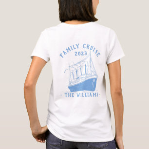 Camiseta Viaje de crucero para vacaciones familiares person