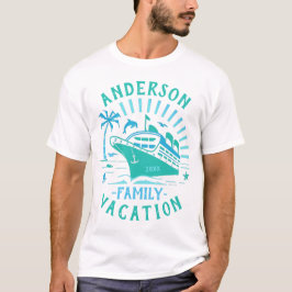 Camiseta Viaje de crucero para vacaciones familiares | V2 p