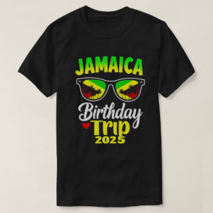 Camiseta Viaje de cumpleaños a Jamaica 2025 Divertido para 