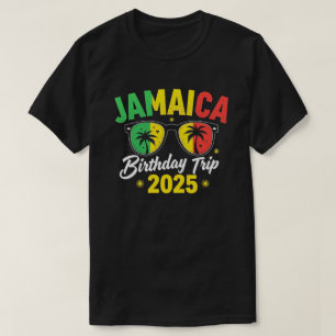 Camiseta Viaje de cumpleaños a Jamaica 2025 Sueño Divertido