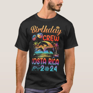 Camiseta Viaje De Cumpleaños De Costa Rica Vacaciones 2024