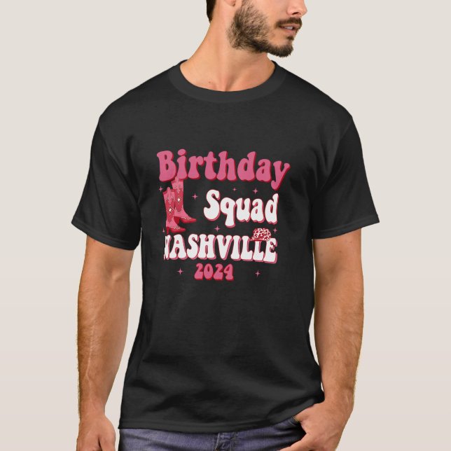 Camiseta Viaje de cumpleaños de Nashville (Anverso)