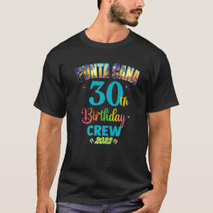 Camiseta Viaje de cumpleaños de Punta Cana con equipo 1