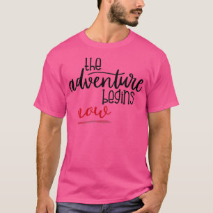 Camiseta Viaje de eslogan de aventura Camper Graciosa Bache
