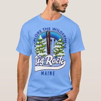 Camiseta Viaje de esquí de Big Rock Maine
