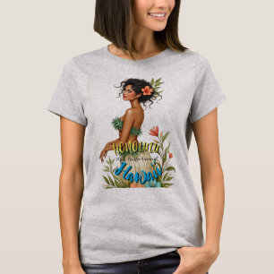 Camiseta Viaje de estilo vintage en Hawái Honolulu Hula Chi