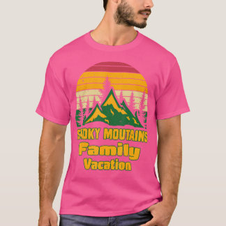 Camiseta Viaje de excursión en camping para familias Humo d