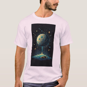 Camiseta Viaje de gravedad: La nave espacial a través de la