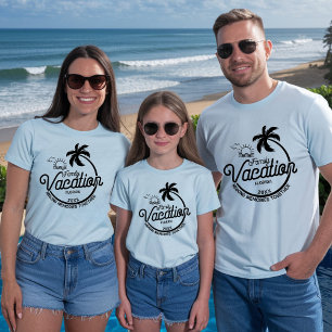 Camiseta Viaje de grupo familiar de vacaciones de personali