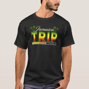 Camiseta Viaje de Jamaica cargando playa jamaiquina