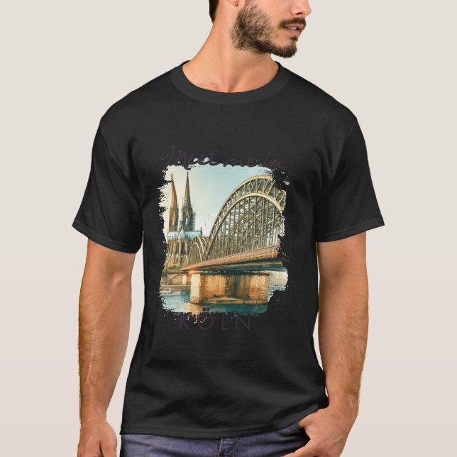 Camiseta Viaje de la Alemania de Koln Viajar Me Conoce En K