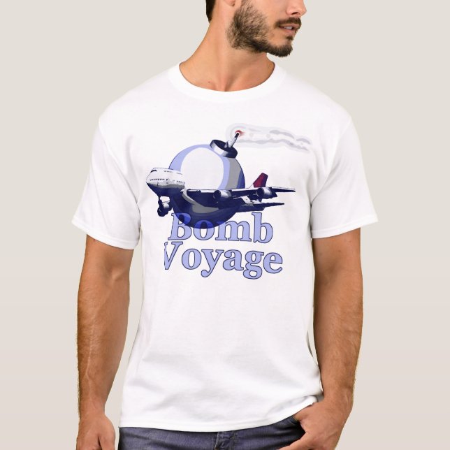 Camiseta viaje de la bomba (Anverso)