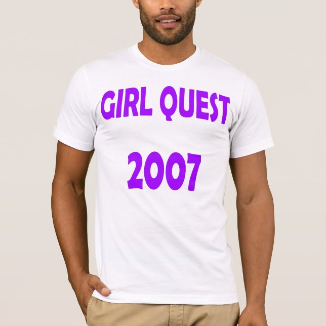 CAMISETA VIAJE DE LA BÚSQUEDA 2005 DEL CHICA (Anverso)