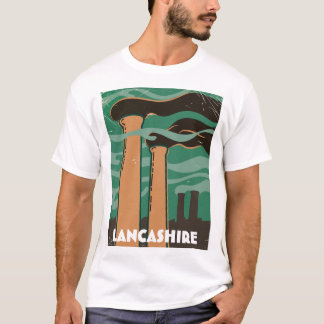 Camiseta Viaje de la casa de chimenea de Lancashire.