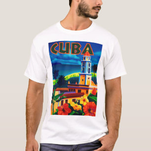 Camiseta Viaje de la Cuba de Vintage