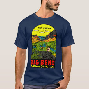 Camiseta Viaje de la época del parque nacional de la ventan