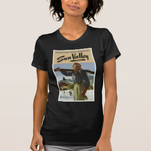 Camiseta Viaje de la estación de esquí de Sun Valley Idaho