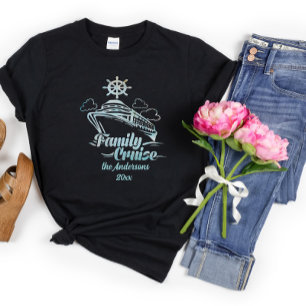 Camiseta Viaje de la familia de cruceros de la familia pers