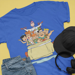 Camiseta Viaje de la familia Flintstones