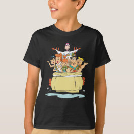 Camiseta Viaje de la familia Flintstones