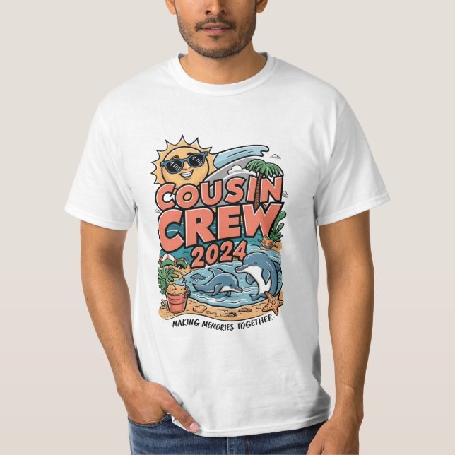Camiseta Viaje de la familia Summer Vacation Beach 2024 (Anverso)